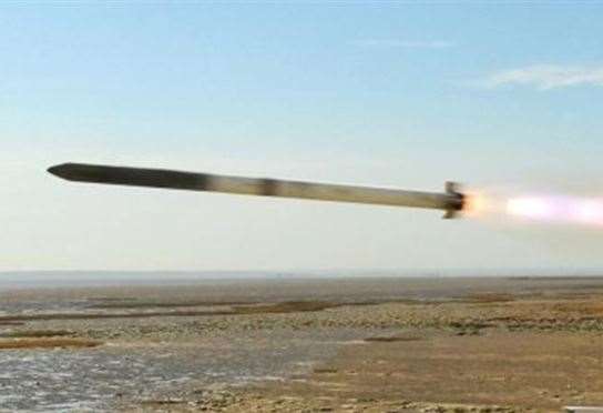 A missile test at Shoeburyness. Picture: QinetiQ