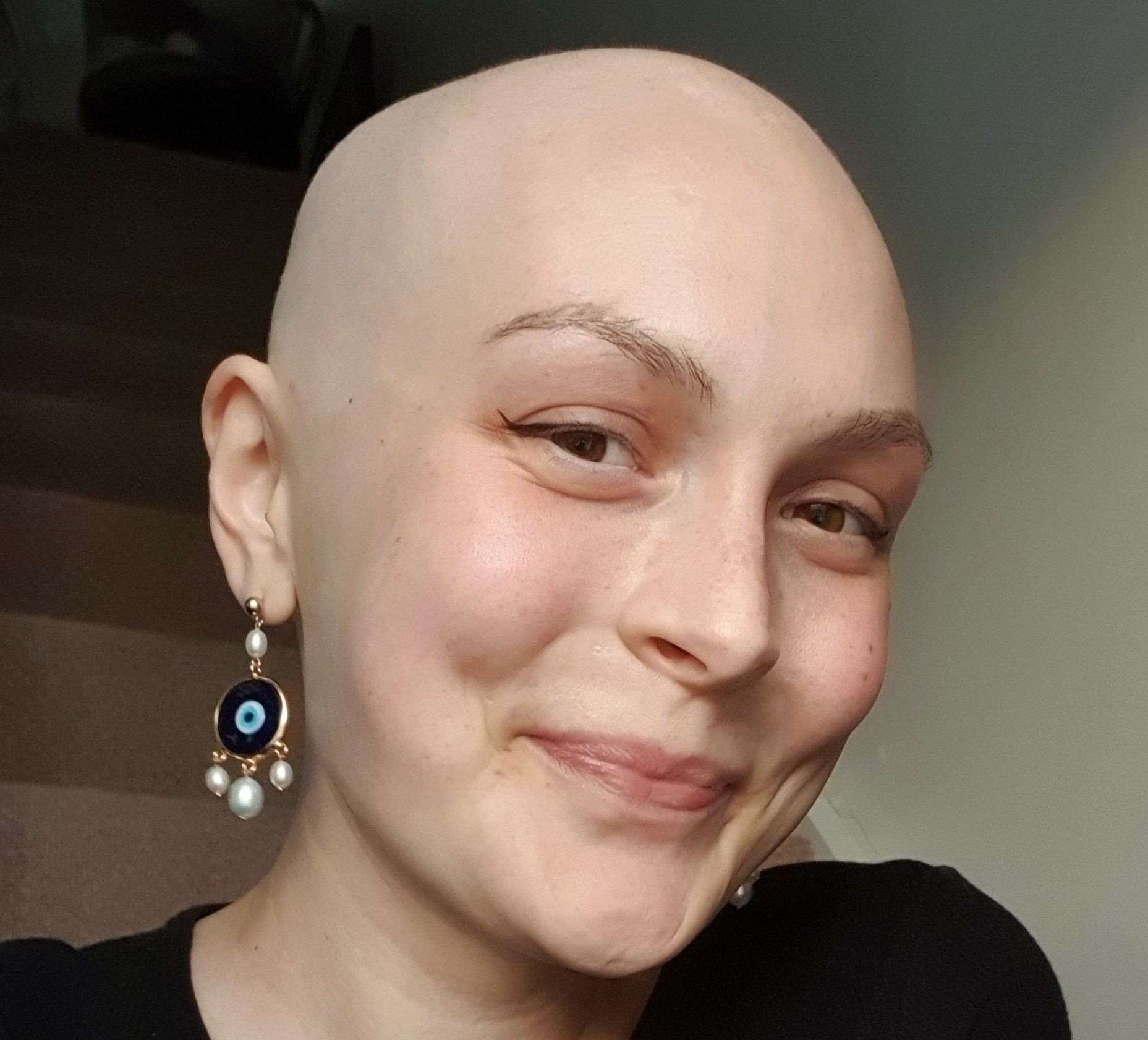 Chloe was diagnosed with ovarian cancer seven months after she started feeling ill. Picture: SWNS