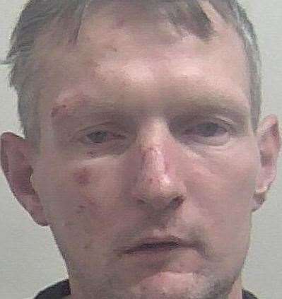 Burglar Terry Williams played right into the hands of the police. Picture: Kent Police