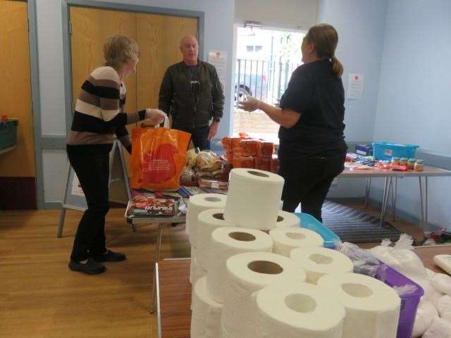The Salvation Army in Chatham is open to people to collect essential items. Picture: Ian Payne