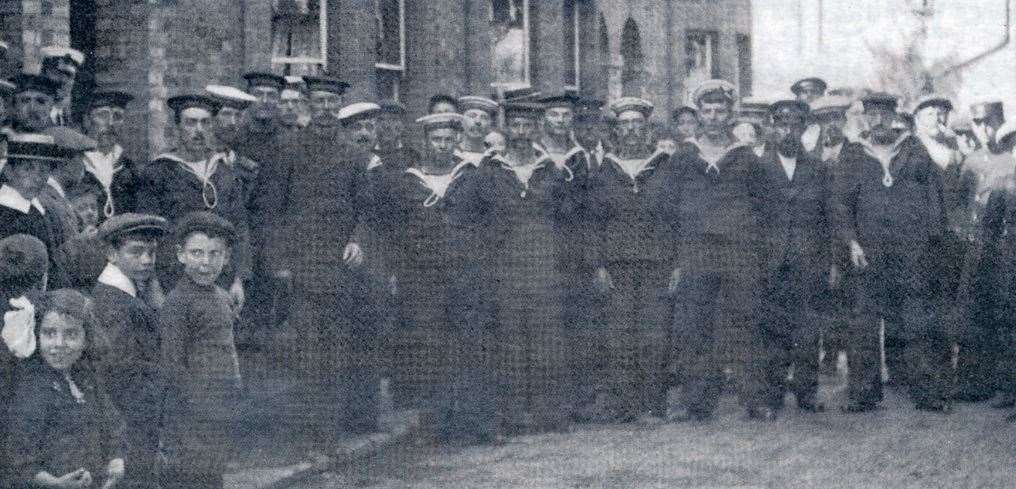 Seafarers and fishermen from Whitstable who answered the call to join the British naval fleet
