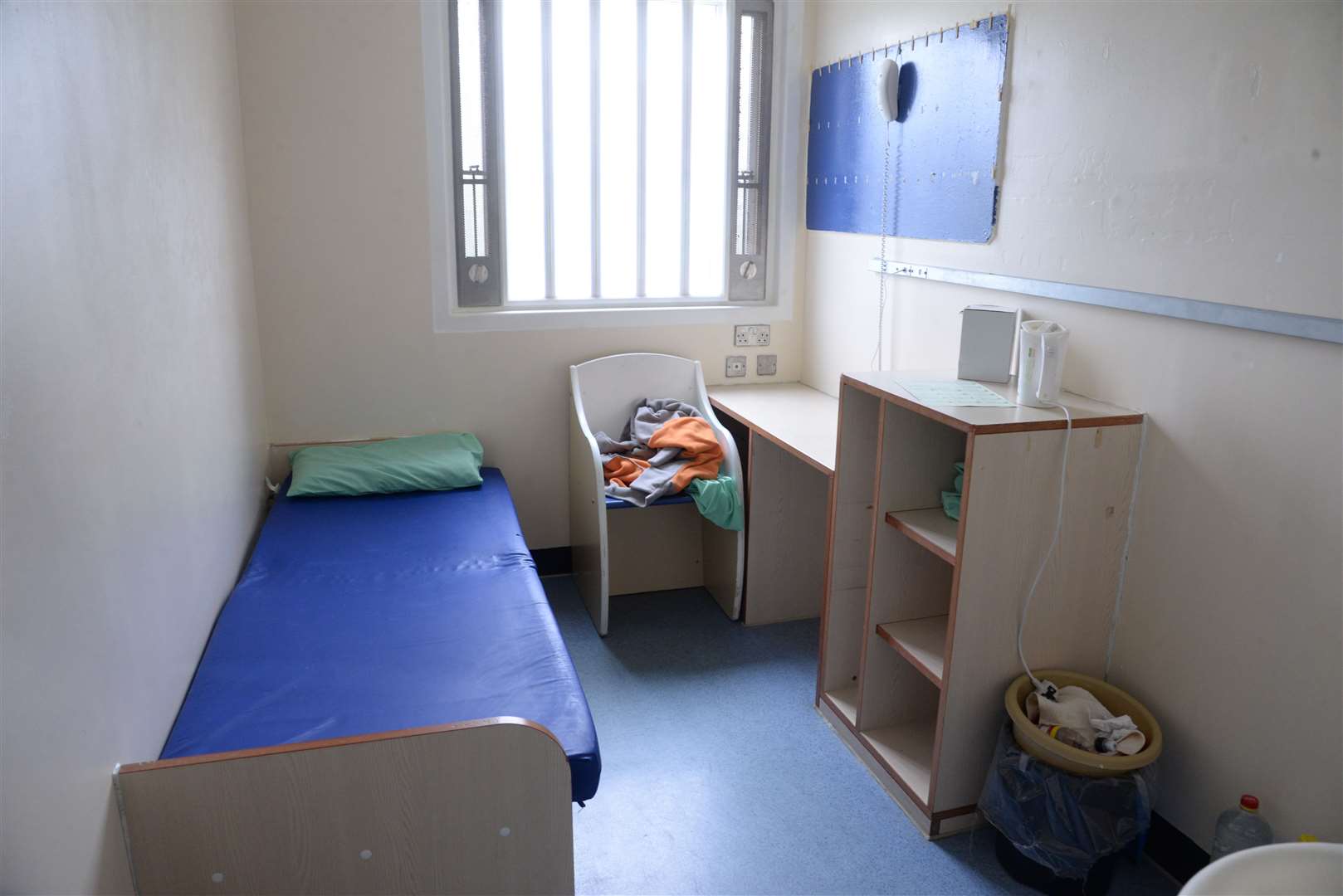A cell at HMP Swaleside. Picture: Chris Davey. (8021186)