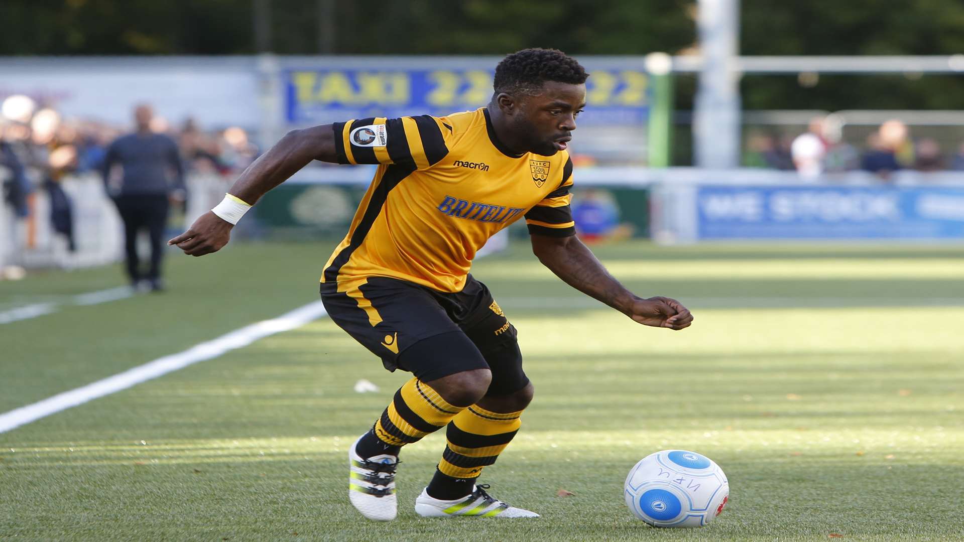Maidstone striker Yemi Odubade Picture: Andy Jones