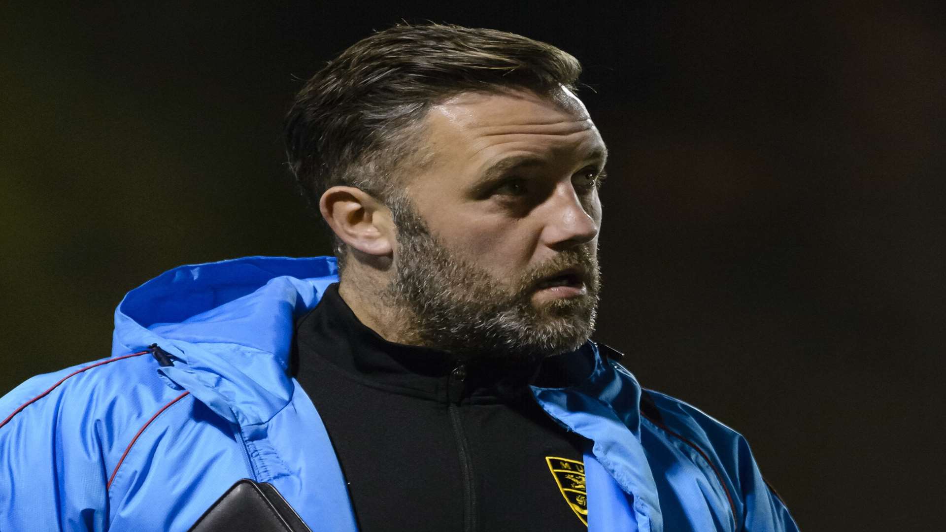 Maidstone United manager Jay Saunders Picture: Andy Payton