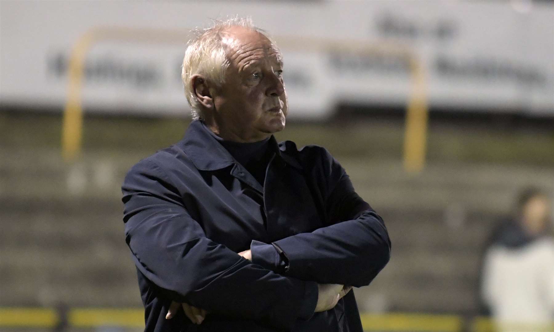 Folkestone manager Neil Cugley ready for another big challenge tonight Picture: Barry Goodwin