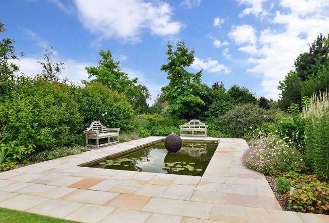 The gardens have been uniquely designed and well maintained. Picture: Fine and Country