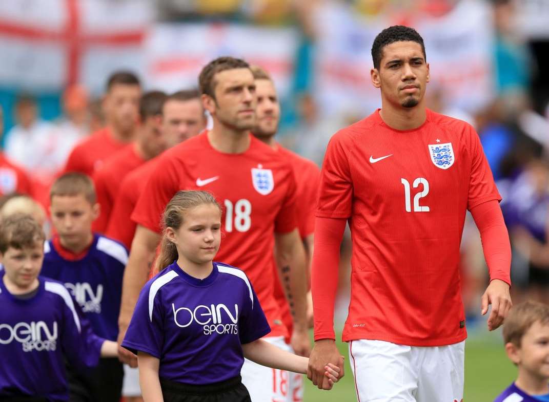Former Chatham schoolboy Chris Smalling is in the England World Cup squad Picture: Mike Egerton / PA Images