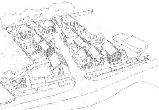 How the development might look. Picture: Forge Design Studio/Iceni Projects