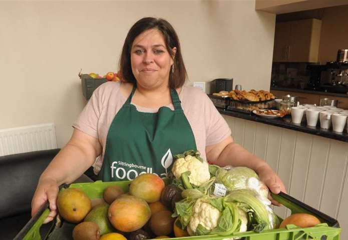 Esther Hurwood, project manager at Swale Foodbank. Picture: Steve Crispe