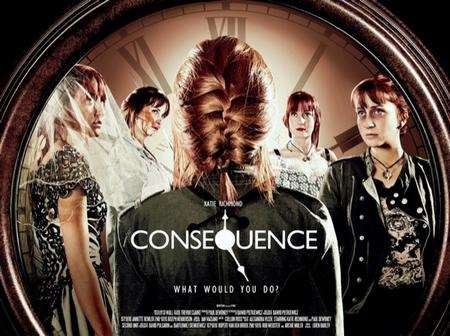 Poster for the film Consequence. Filmed in Gravesend.