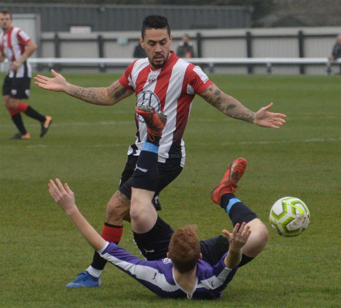 Sheppey United made light work of Punjab United last weekend, winning 5-0 Picture: Chris Davey