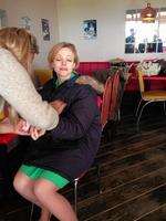 Maxine Peake at Nell's Cafe, Gravesend