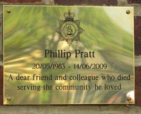 PC Pratt memorial