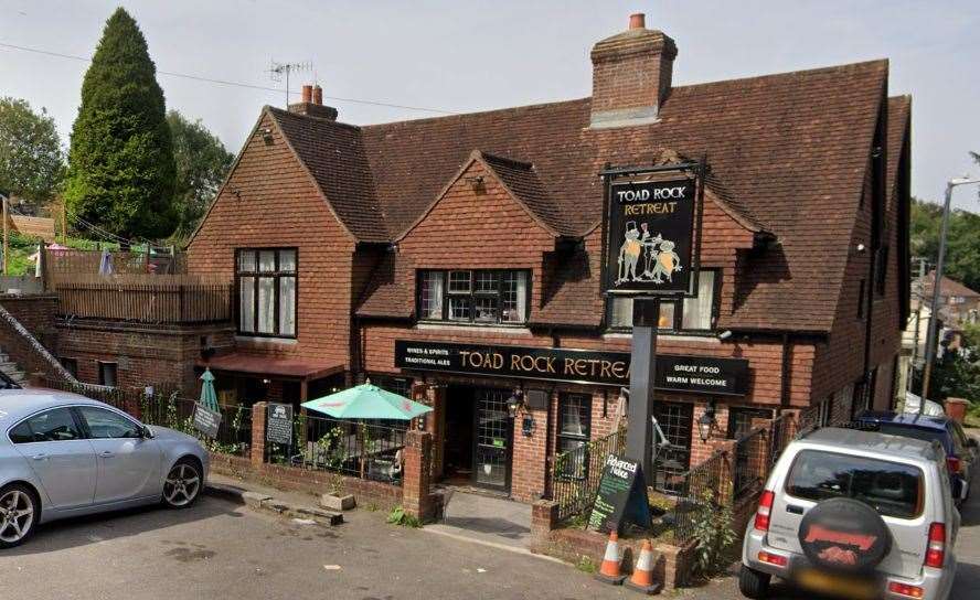 The Toad Rock Retreat pub in Rusthall, near Tunbridge Wells. Picture: Google