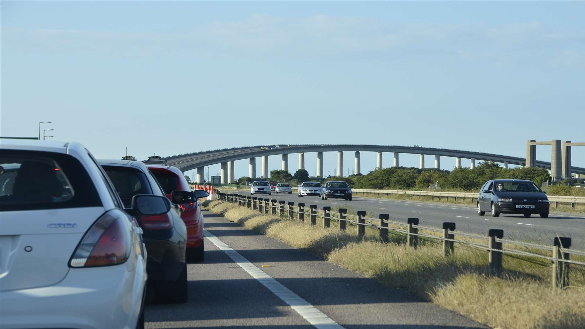 The Sheppey Crossing has cameras logging drivers' speeds (stock pic).