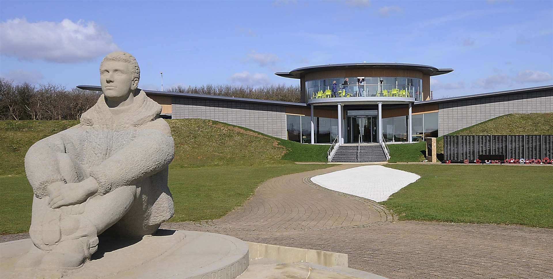 Discover fascinating military history at the Battle of Britain Memorial at Capel-le-Ferne, just outside Folkestone