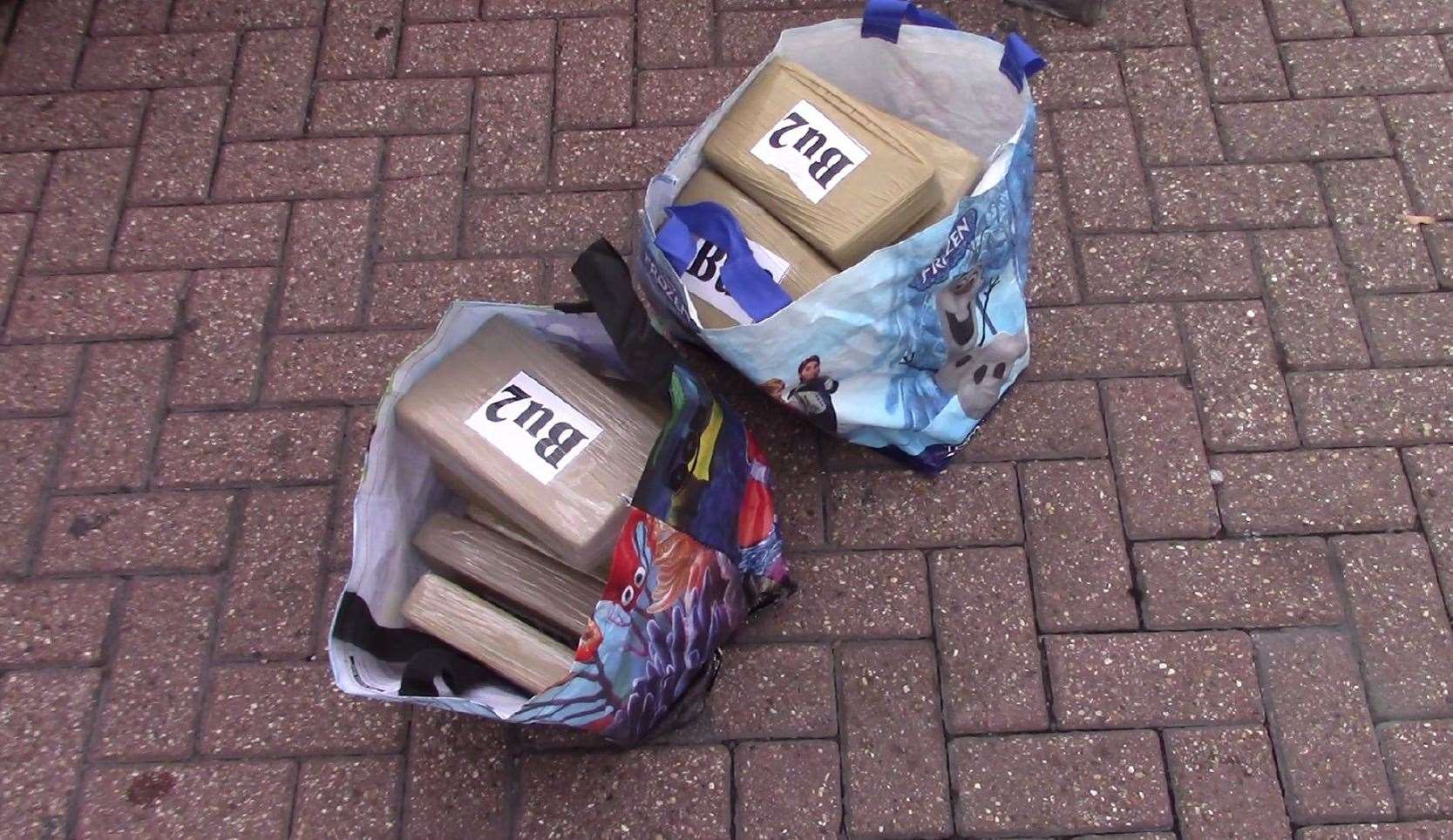£1.2million worth of drugs were seized on the M25 Dartford Crossing. Picture: NCA