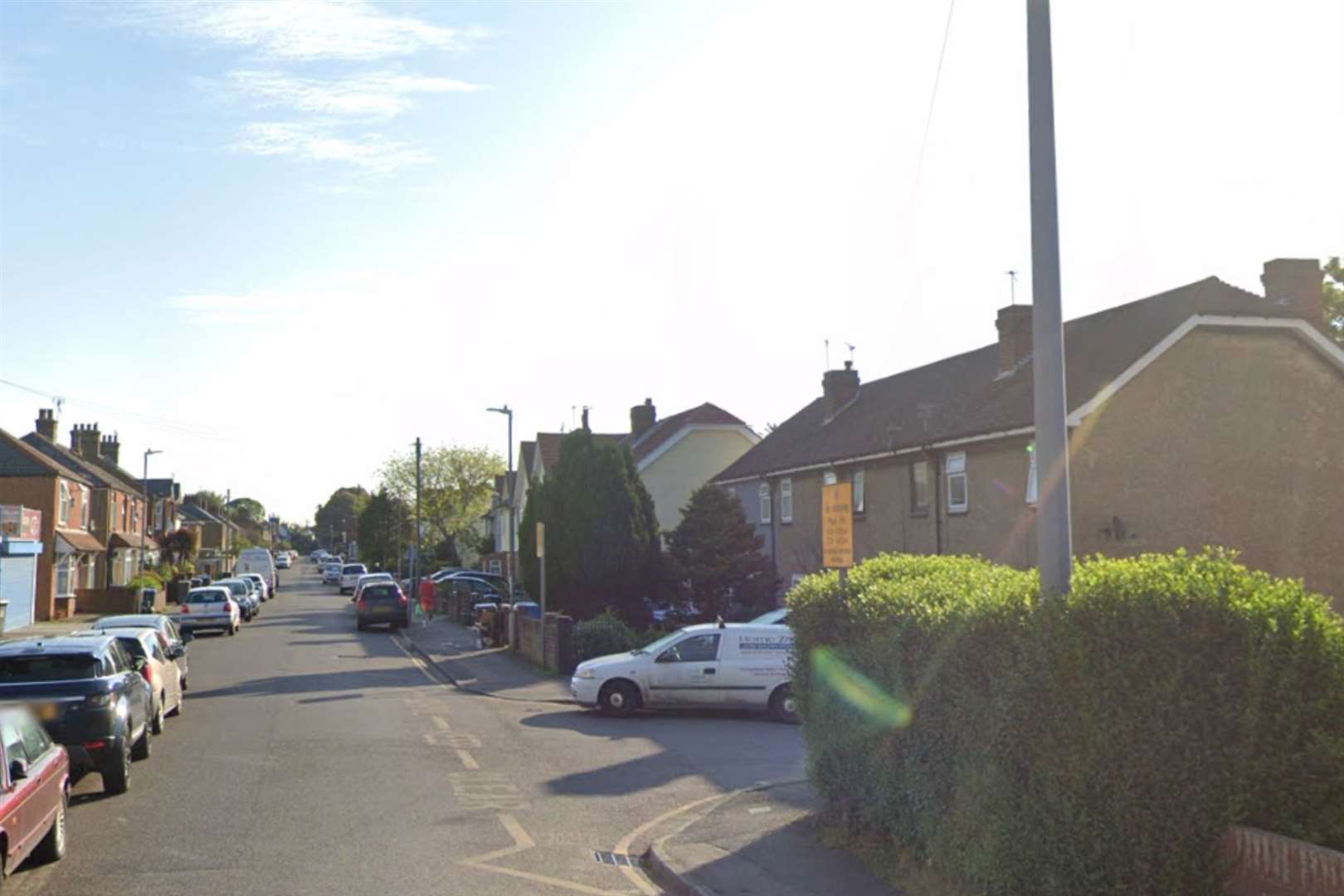 A cyclist has been taken to hospital after a collision with a vehicle in Mill Road, Deal. Picture: Google Maps