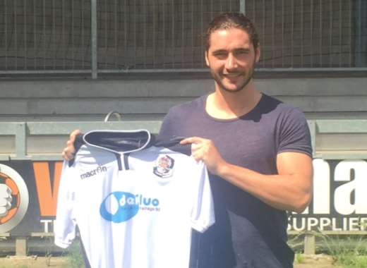 Dartford's new signing Alex Brown