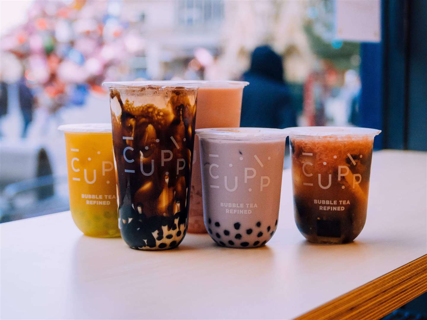 The store will serve a variety of tasty bubble teas. Picture: CUPP Bubble Tea