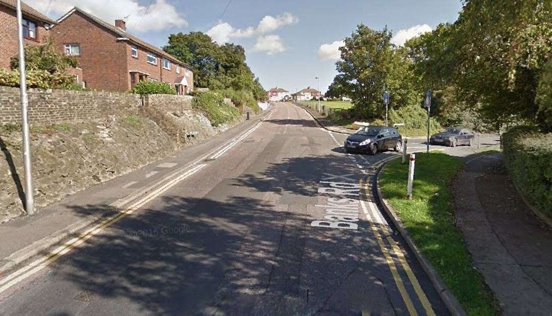 The incident happened in Banks Road, Strood, on May 30. Picture: Google Maps