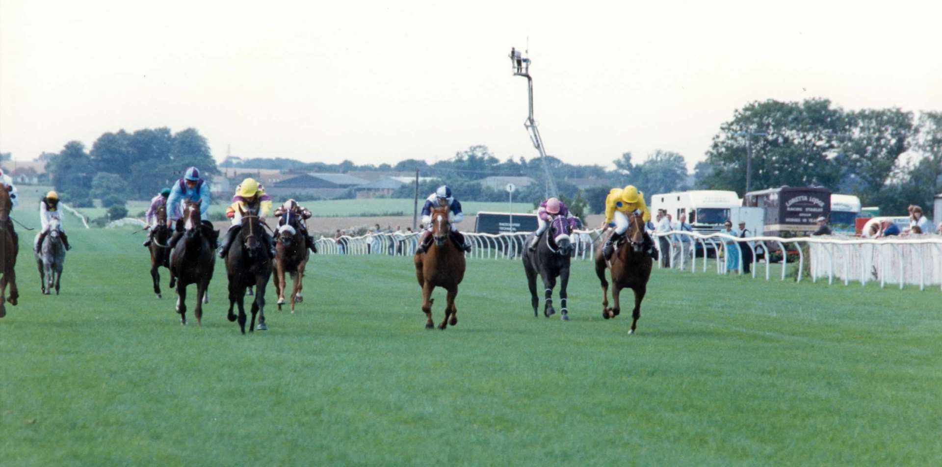 The track - pictured here in 1991 - hosted scores of events during its 114-year existence
