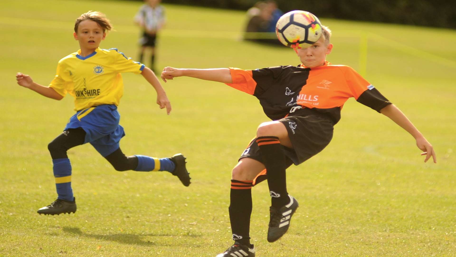 Strood 87 and Pegasus 81 went head-to-head in Under-13 Division 2 Picture: Steve Crispe