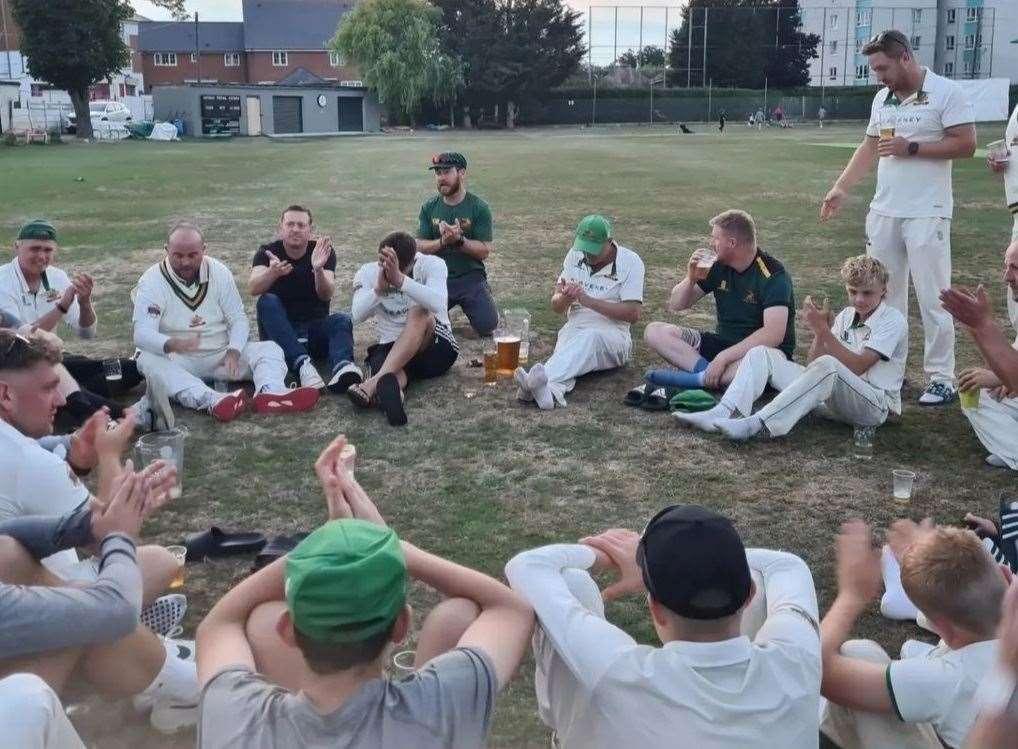 Whitstable Cricket Club's 1sts, 2nds and 3rds all managed to earn promotion - the 2nds and 3rds winning their respective leagues. Picture: Whitstable Cricket Club