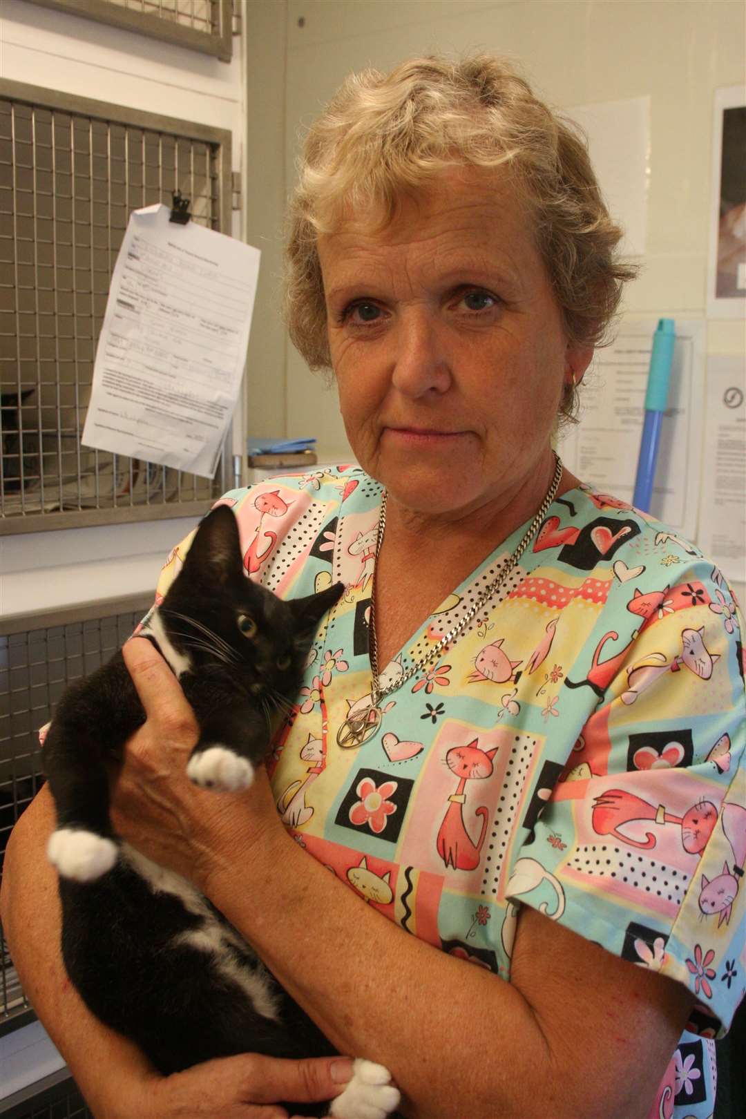 The RSPCA's Nicky Honey from Sheppey who works on the animal charity's mobile neutering unit. Picture: Mary Louis