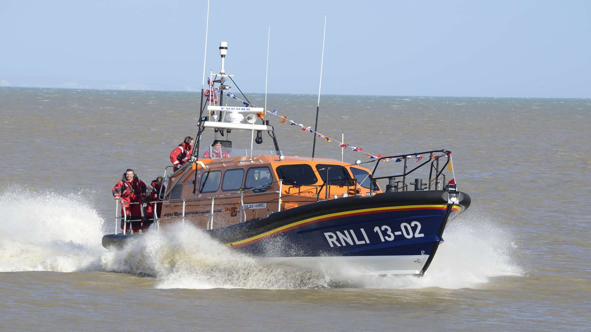 The Dungeness lifeboat The Morrell