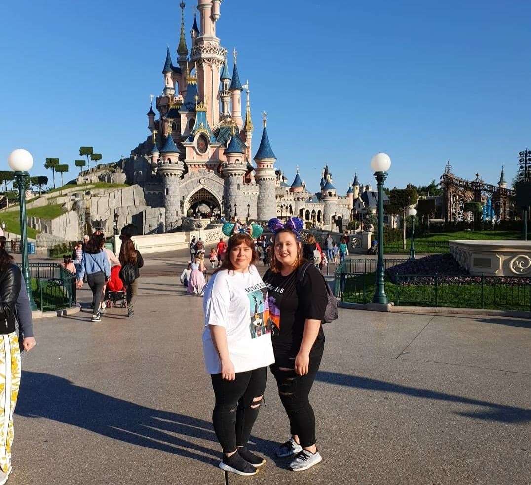 Adele proposed to Tara at Disneyland in 2019. Picture: Adele Ahmed