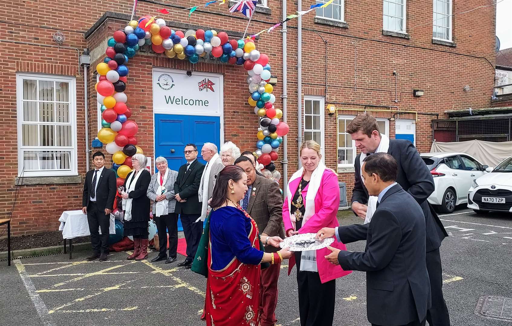 Guests at the opening of the new Folkestone Nepalese Community Centre in Cheriton