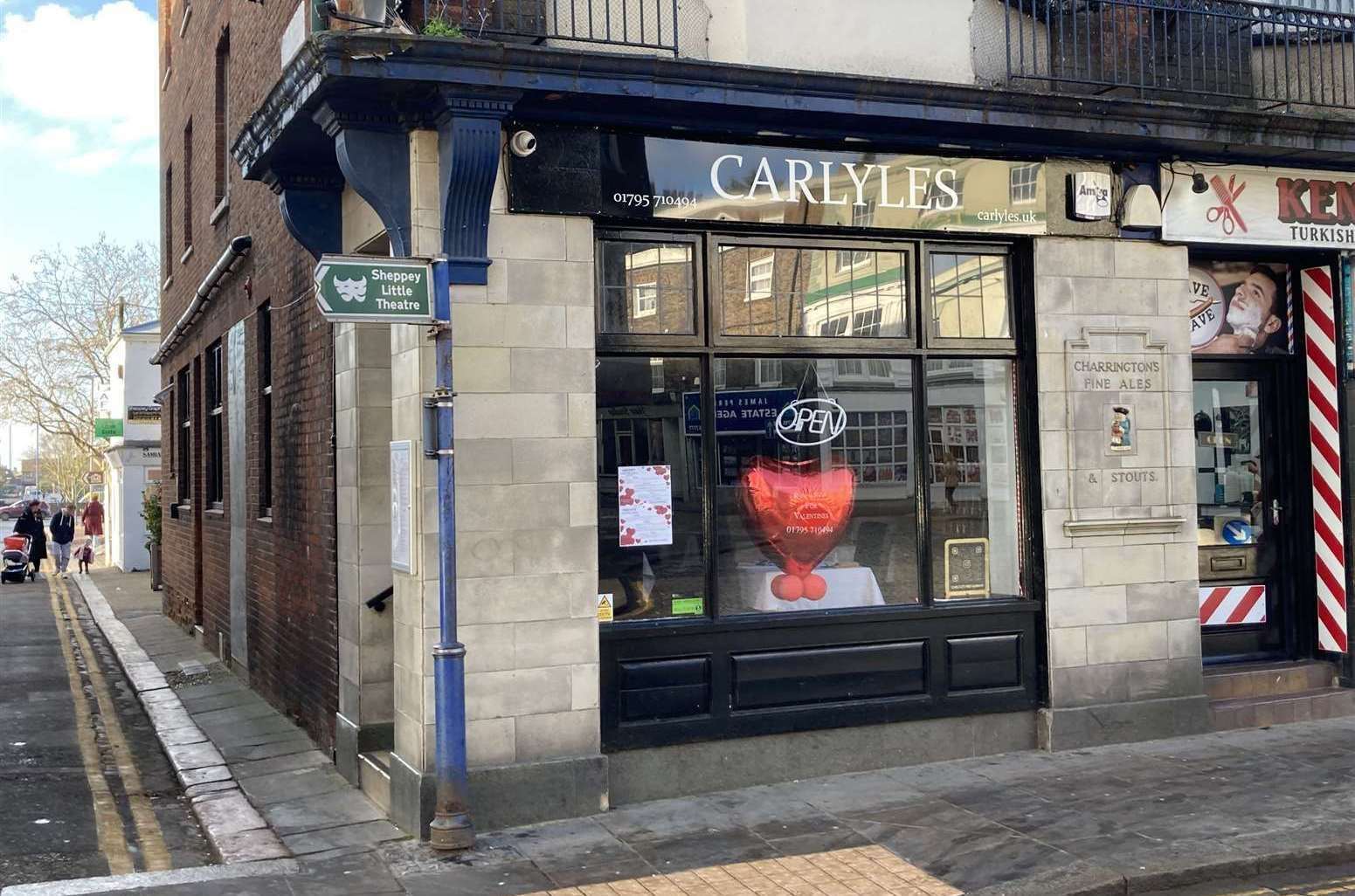 Carlyle's in Sheerness has had a difficult journey before closing its doors. Picture: John Nurden