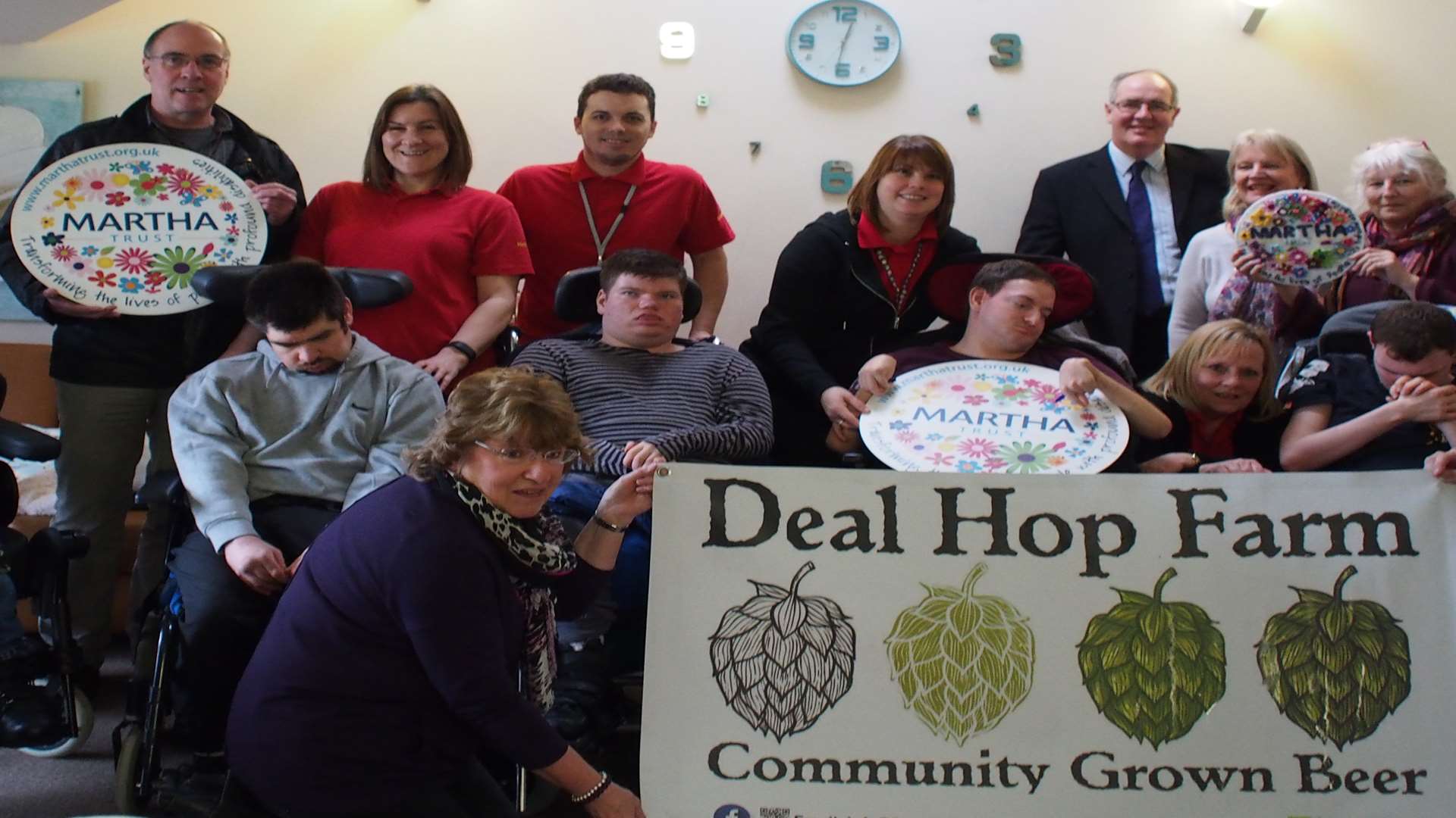 Martha Trust will be taking part in Deal With It's Community Hop Growing project