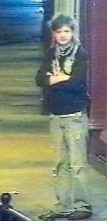 CCTV footage of David Redman in the town centre in the early hours of March 10