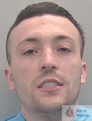 Andrew Saunders was jailed for two years and six months. Picture: Kent Police