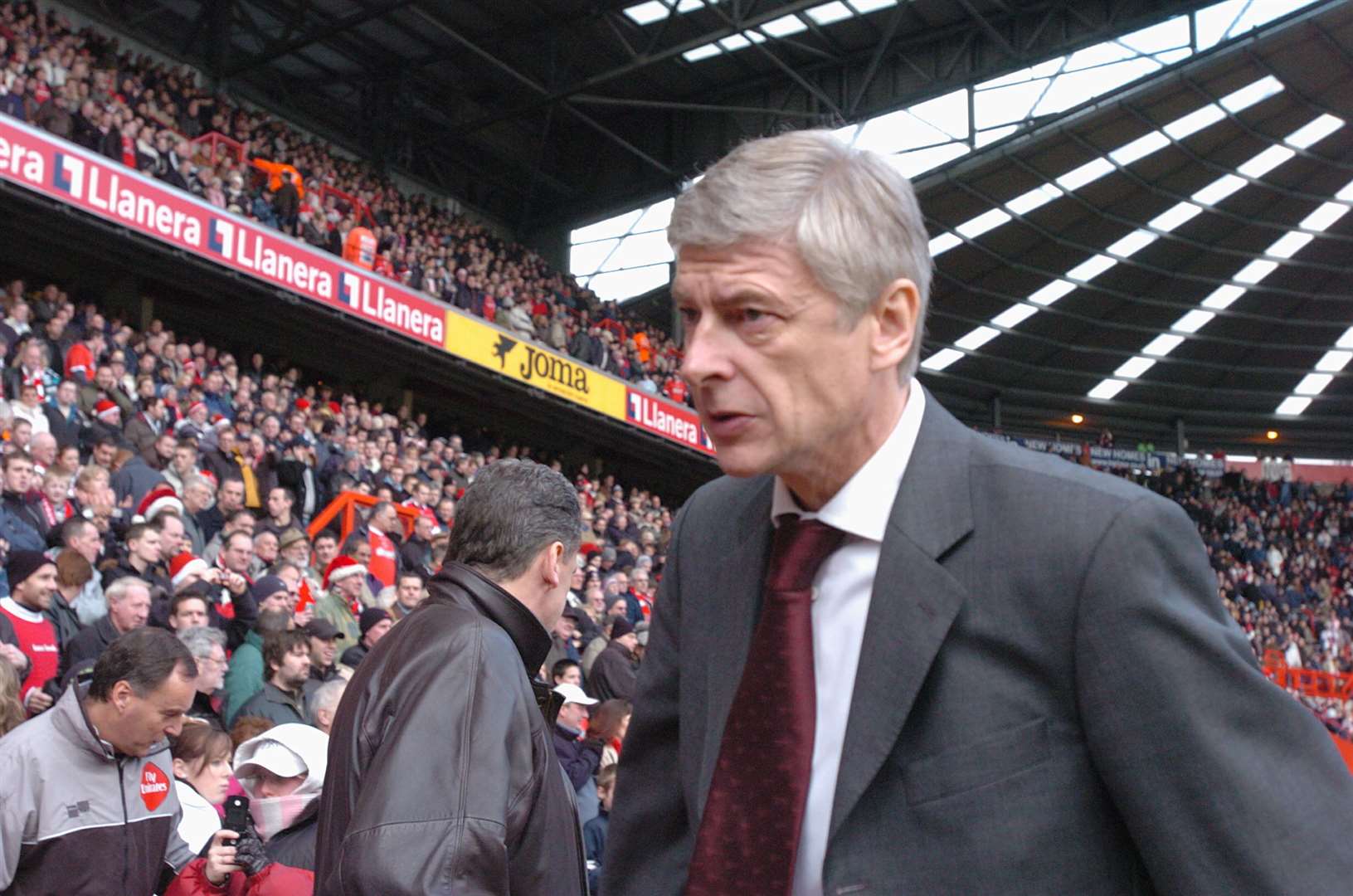 Arséne Wenger had a reputation for missing contentious incidents Picture: Matthew Walker