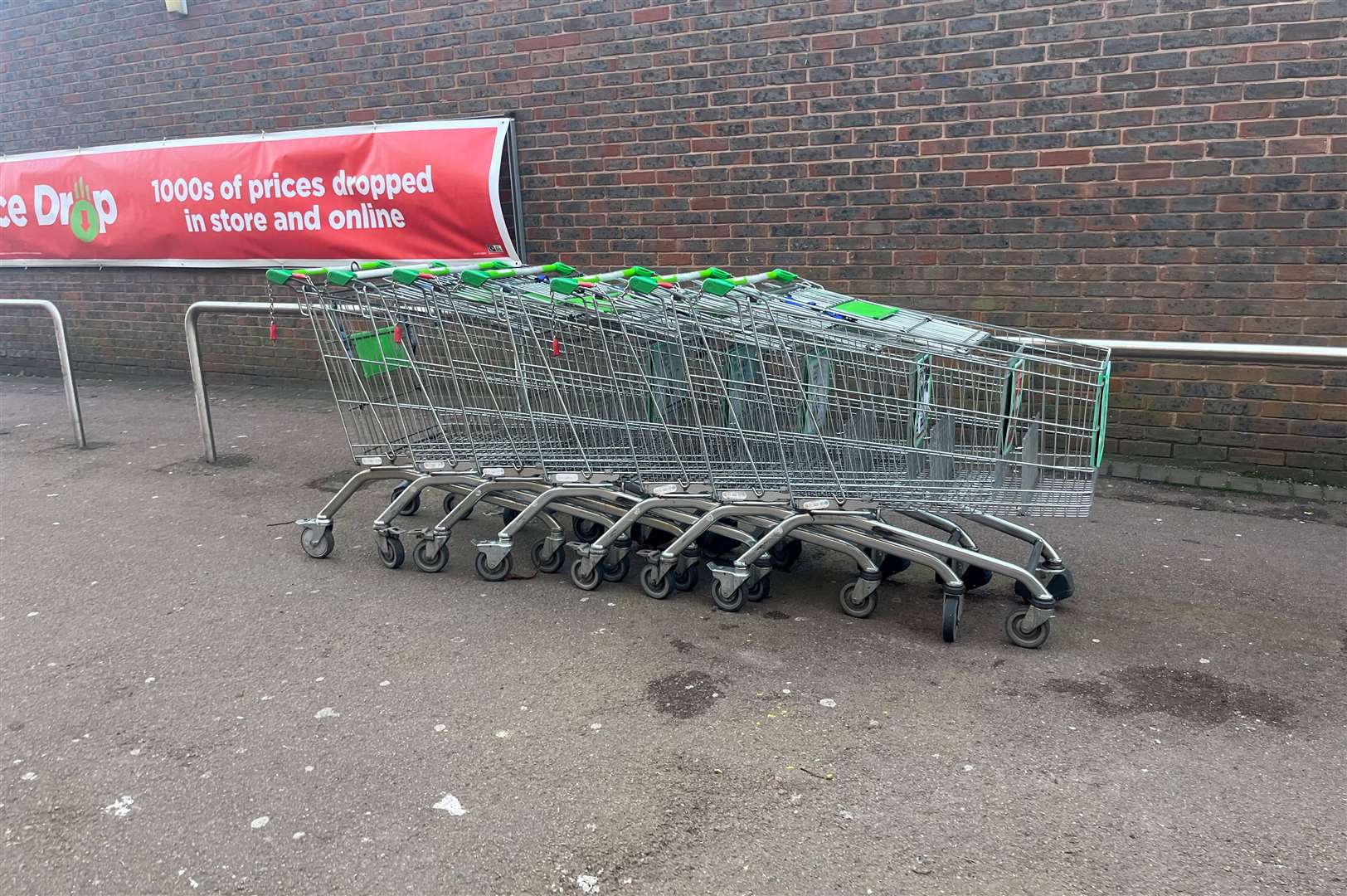 Asda in Swanley has agreed to implement new mag-lock technology on its trolleys after a rise in the number of them being abandoned