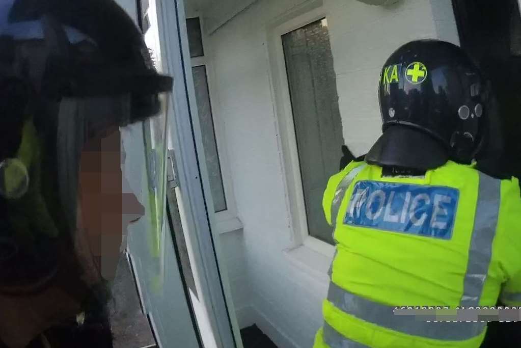 Police carried out raids earlier this year