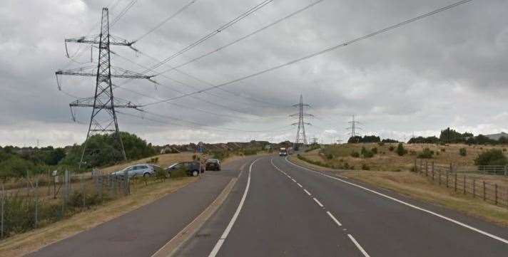 The crash happened in Swale Way, Sittingbourne, at around 9.45pm (47142880)