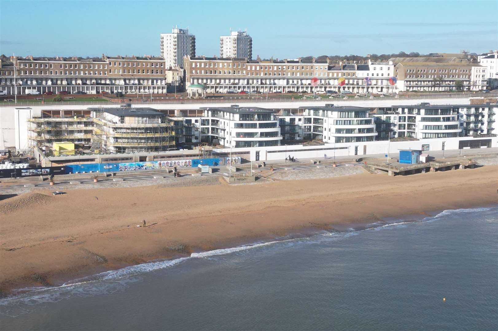 The Royal Sands development during its construction in Ramsgate. Picture: Barry Goodwin