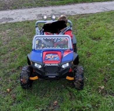 A ammerrhead Torpedo buggy designed for children was also reportedly taken. Picture: Kent Police