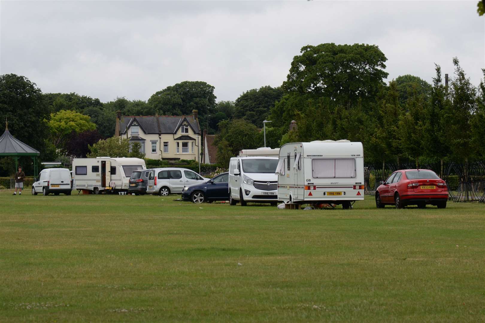 Travellers were previously in contempt of court if they pitched up on council land