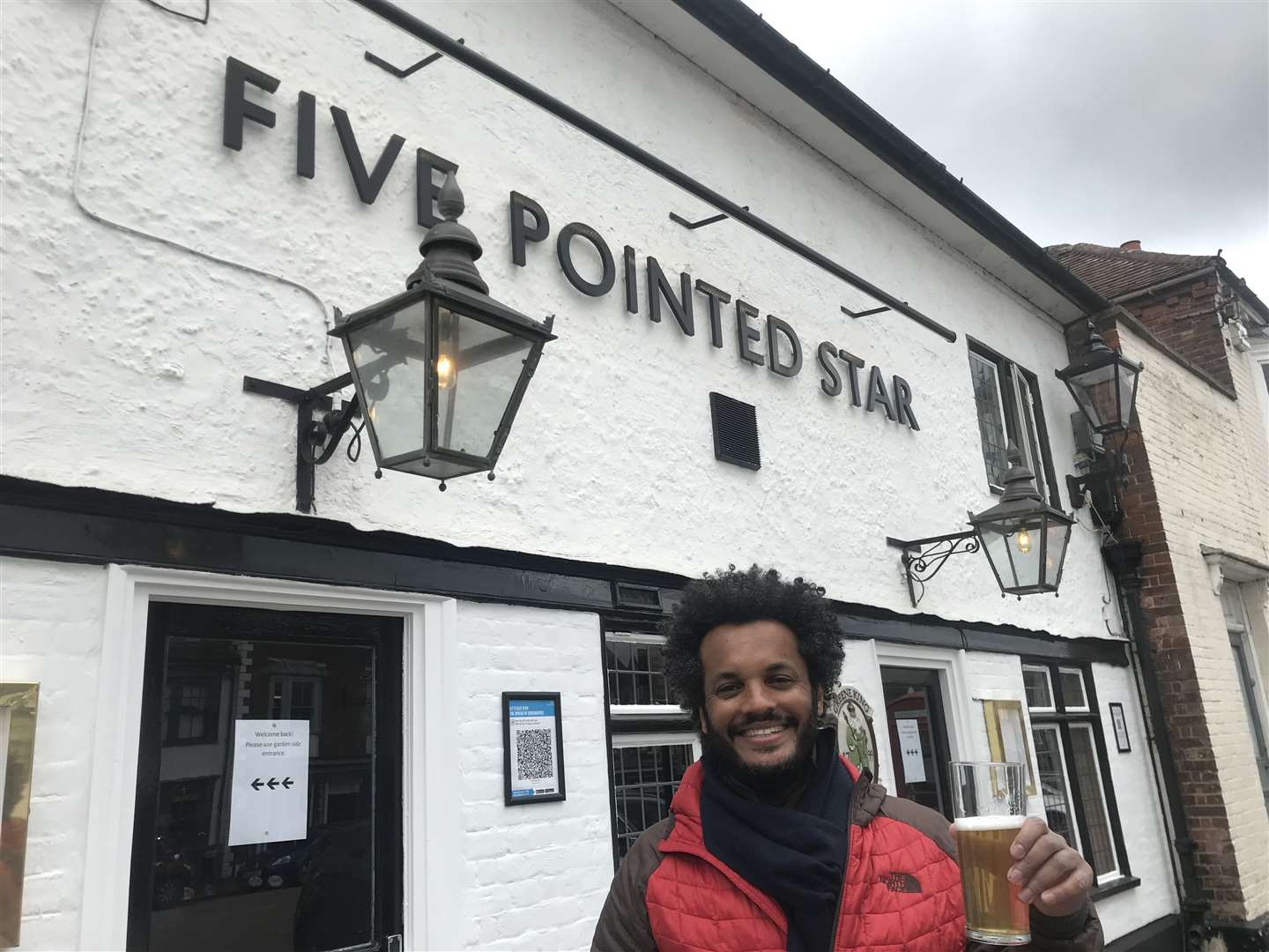 Tom, landlord of the Five Pointed Star