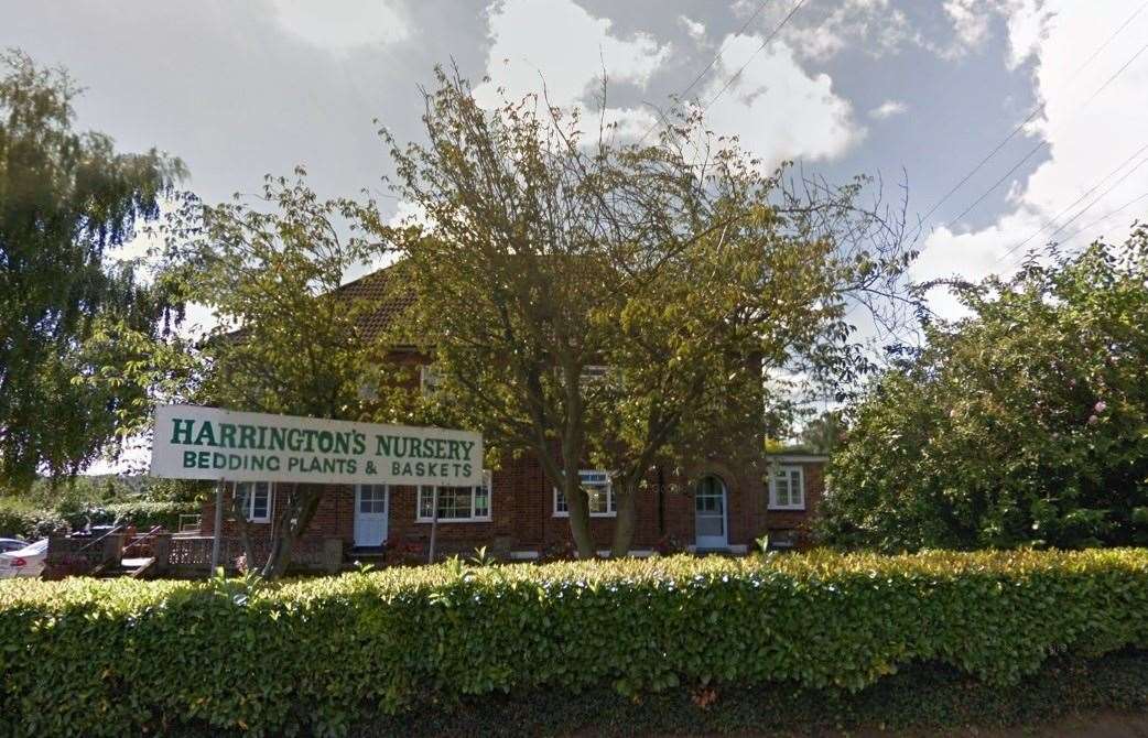 Bellway has plans to build 60 new homes on the site of Harrington's Nursery in Highlands Hill, Swanley. Picture: Google Street View