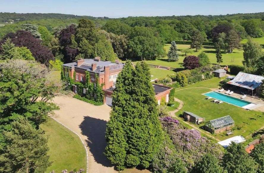 Spend the summer at this £7.95m country house. Picture: Savills