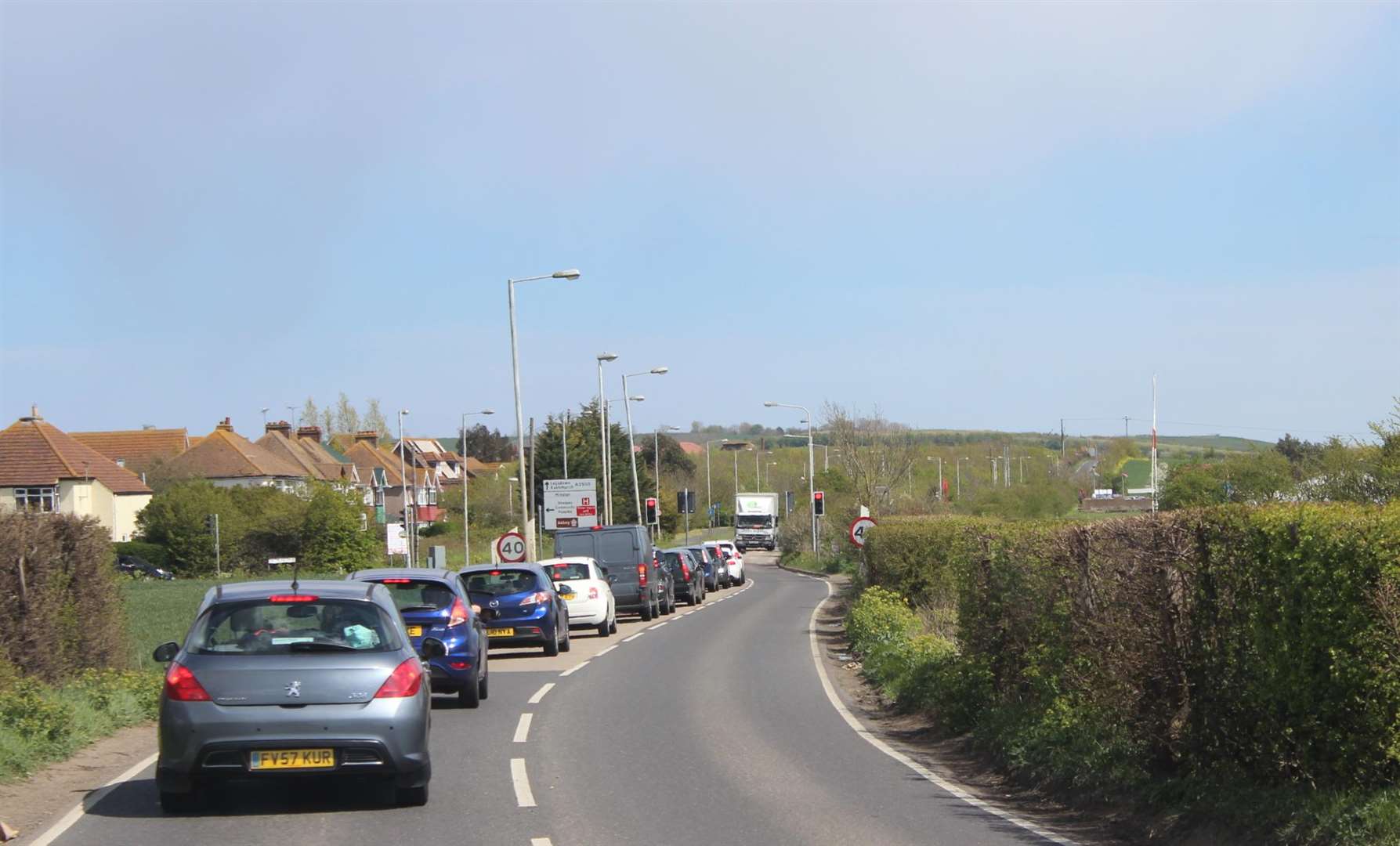 Traffic on the Lower Road, Minster. File photo (5034066)
