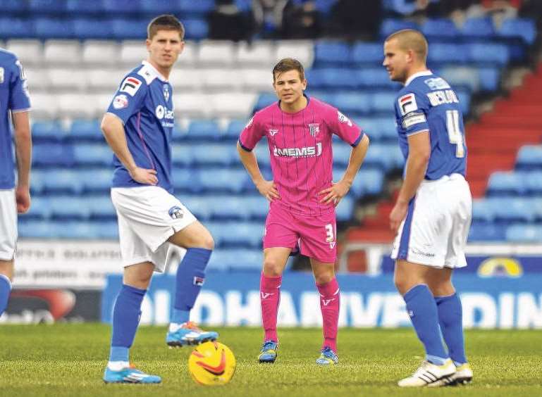 Jake Hessenthaler ready for action against Oldham Picture: Barry Goodwin