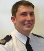 PC SIMON BARNES: suffered a fractured jaw