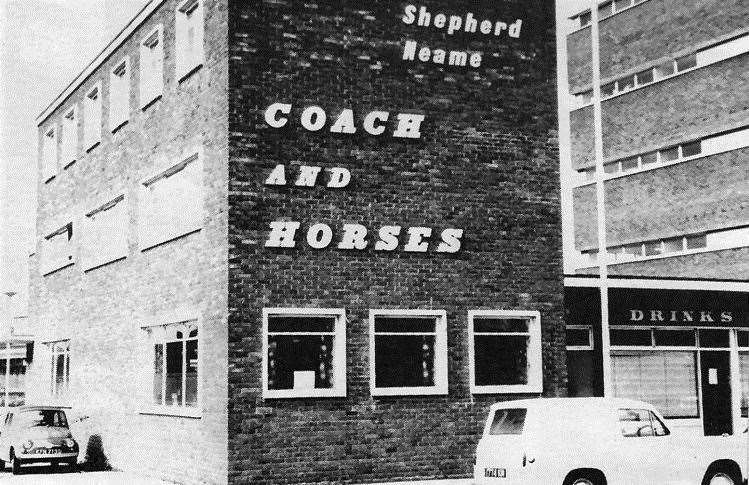 The Coach House (then named the Coach and Horses) in 1965. Picture: dover-kent.com